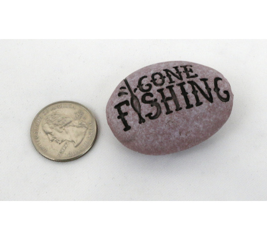 Gone Fishing Stone