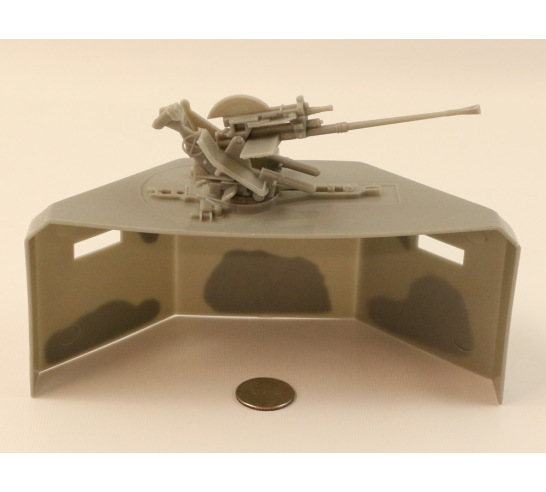 Bunker with Gun
