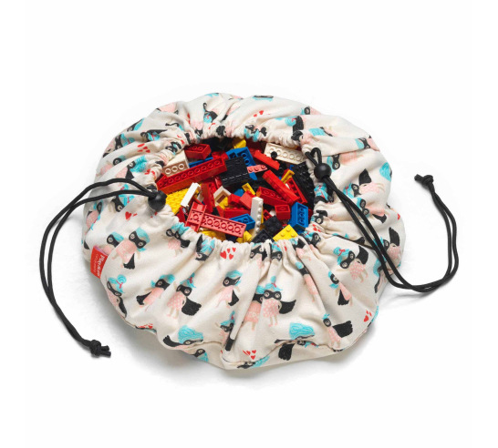 Drawstring Portable Toy Storage Bag - Supergirl - Smaller Size