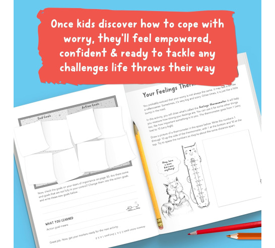 A Workbook for Kids Who Worry: Fun Activities to Help Children Face Their Fears