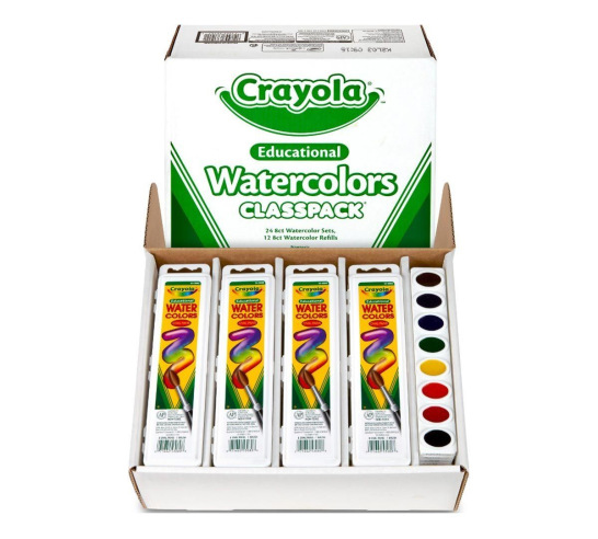 Crayola Watercolor Classpack - 36 Pieces