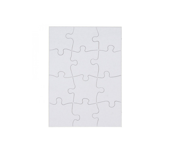 Blank Puzzles- Set of 2 – Art Therapy