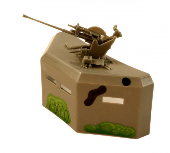 Bunker with Gun