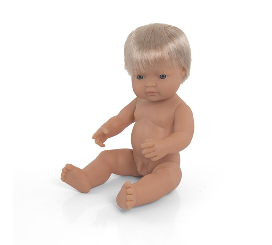 Anatomically Correct Caucasian Boy Doll