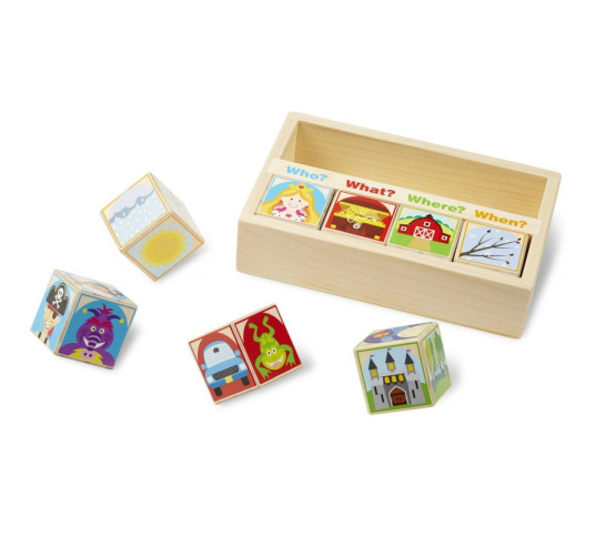 Wooden Story Blocks