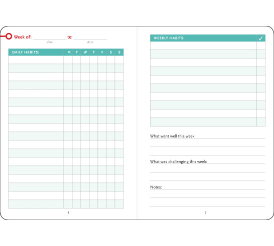 Habit Tracker Logbook