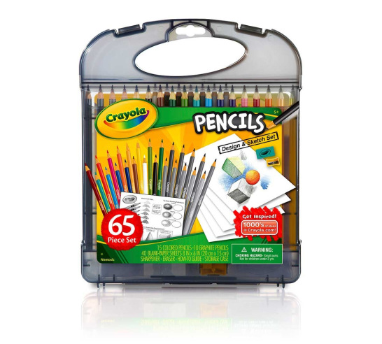 Crayola Colored Pencils Design & Sketch Set