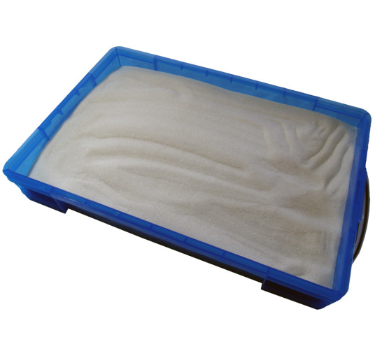 Medium Plastic Sand Tray with Lid
