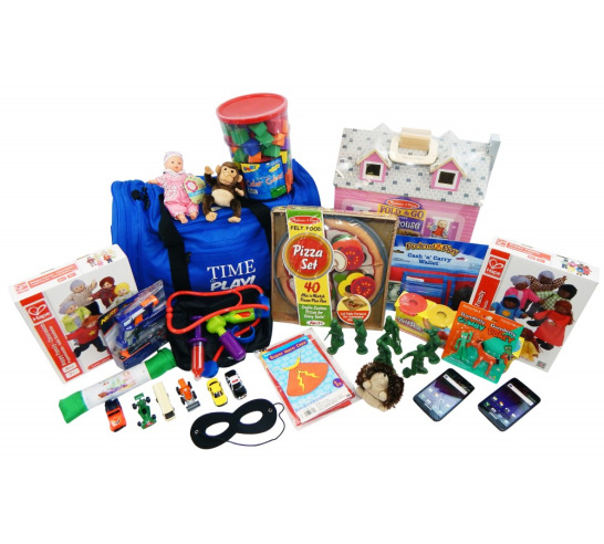 Premium Portable Play Therapy Toys Kit