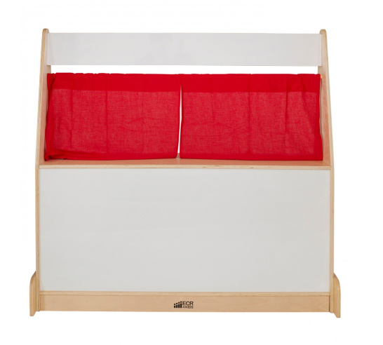 Puppet Theater with Dry Erase & Storage