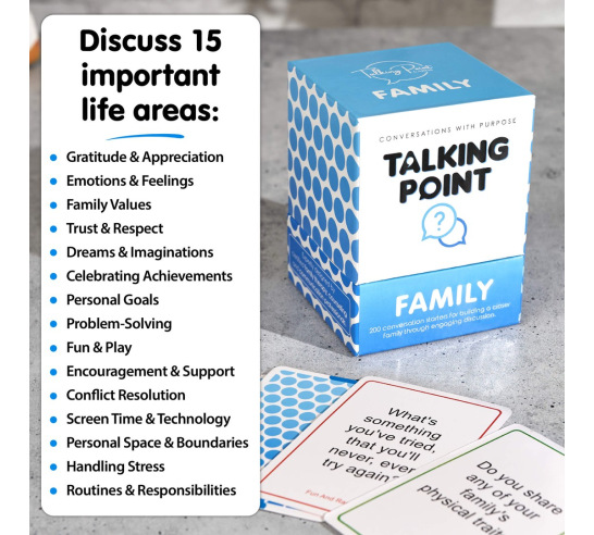 Talking Point Family Cards