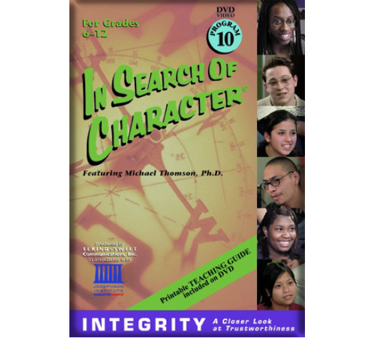 In Search of Character: Integrity DVD
