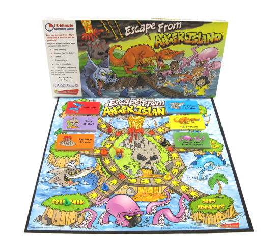 Escape From Anger Island Board Game