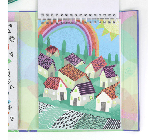 Mindful Doodling Kit: Peaceful Patterns