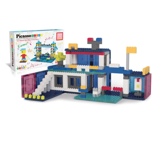 PicassoTiles Brick Building Set - 512 Piece