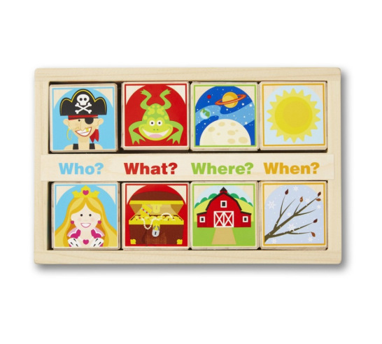 Wooden Story Blocks