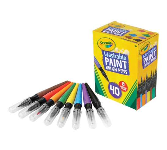 No Drip Paint Brush Pen Bulk Classpack