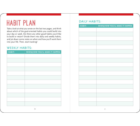 Habit Tracker Logbook