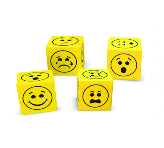 Foam Emoji Dice (200 pieces)