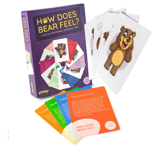 How Does Bear Feel - Emotion Cards