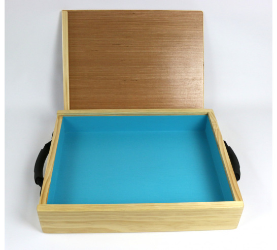 Portable Wooden Sand Tray with Lid