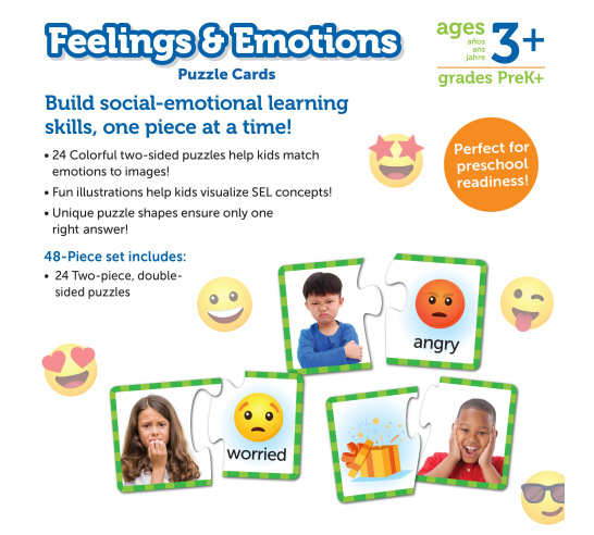 Feelings and Emotions Puzzle Cards