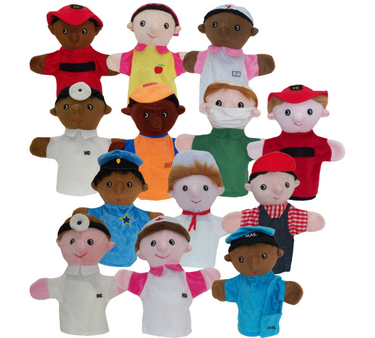 Community Helper Puppets (Set of 13) – Puppets