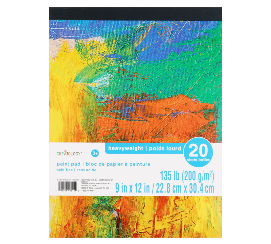 Paint Paper Pad (20 Sheets) – Art Therapy