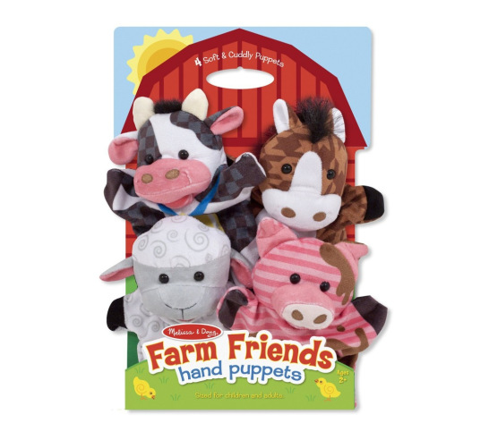Farm Friends Hand Puppets (Melissa and Doug)