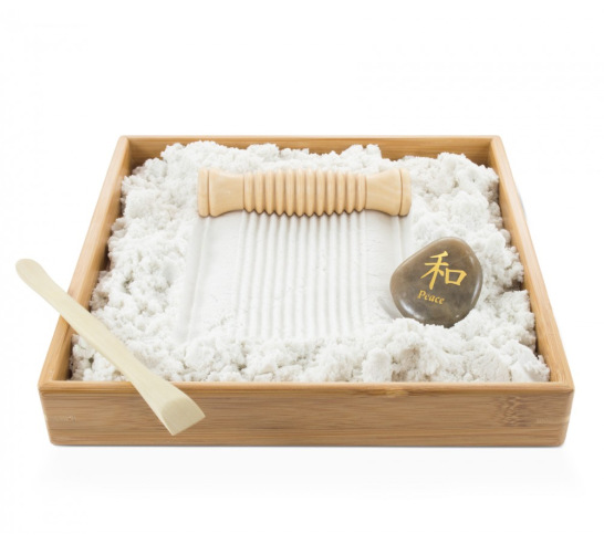 Desktop Zen Sand Tray: Inner Reflections