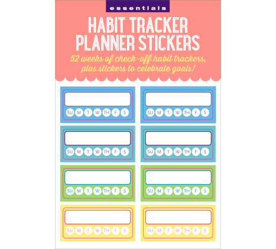 Habit Tracker Planner Stickers