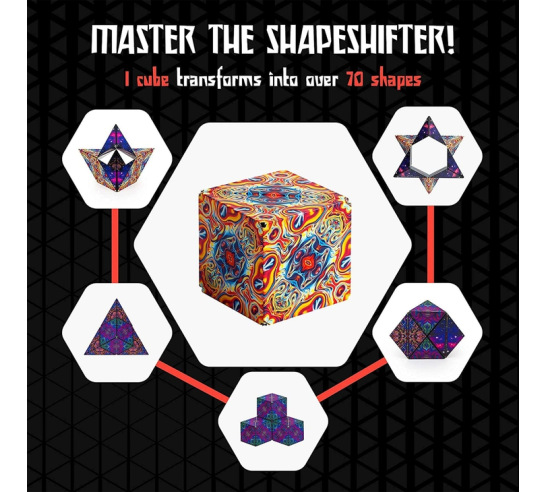 Shape-Shifting Magic Cube Fidget