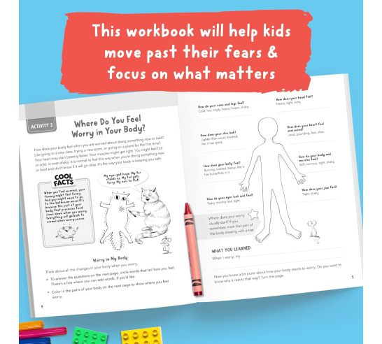 A Workbook for Kids Who Worry: Fun Activities to Help Children Face Their Fears