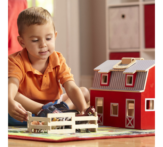 Fold and Go Barn with Accessories