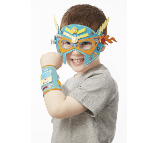 Design Your Own SuperHero Masks and Cuffs