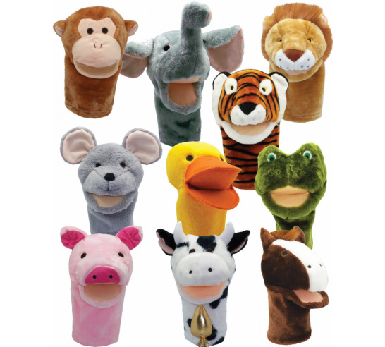 Bigmouth Animal Puppets (Set of 10) – Puppets