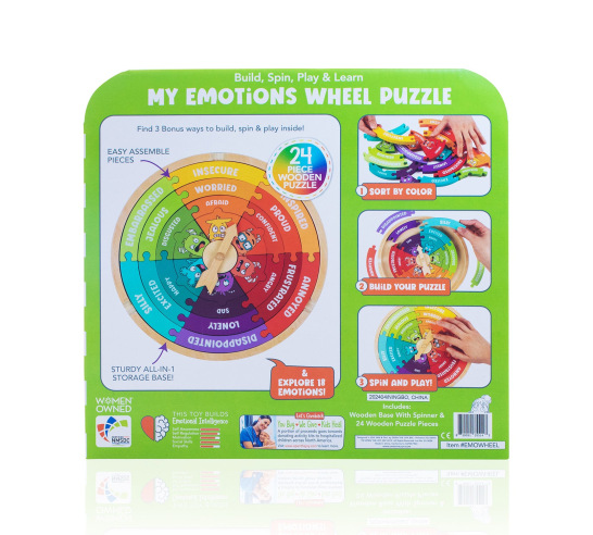 My Emotions Wheel Puzzle