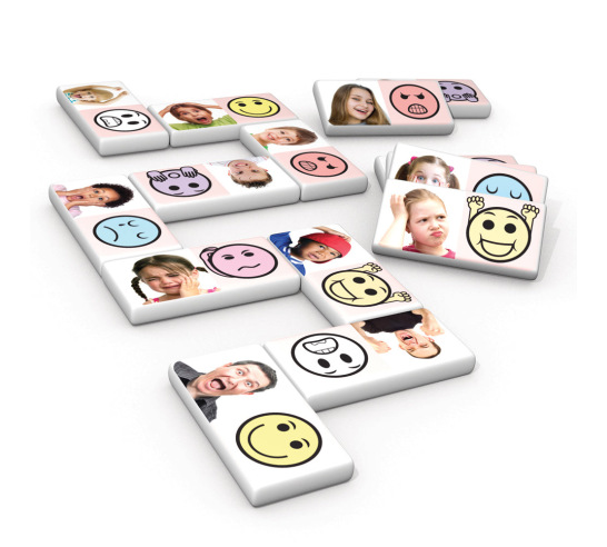 Match & Learn Emotion Dominoes