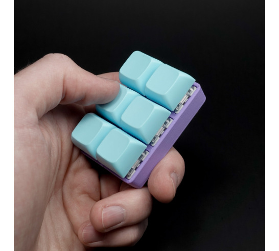 Strudel Pop - Mechanical Toaster Pastry Fidget - Clicky - Feral Berry