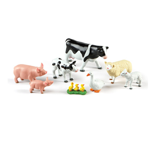 Jumbo Farm Animals: Mommas and Babies