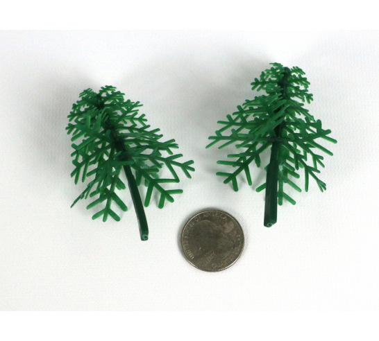 Evergreen Trees (Set of 2)