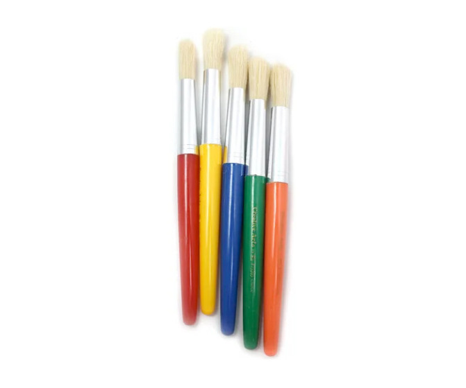 Stubby Round Paintbrushes