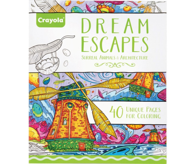 Dream Escapes Coloring Book