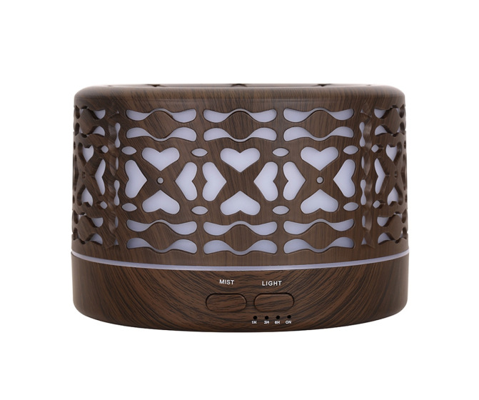 Ultrasonic Aromatherapy Diffuser - Wood Hearts