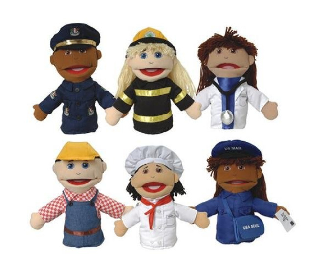 Career Puppets - Set of Six