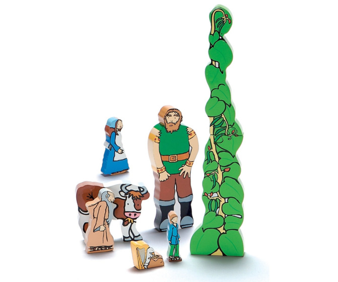 Jack and the Beanstalk Wooden Figure Set