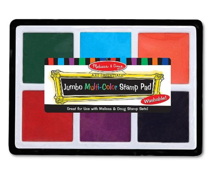 Jumbo Multi-Color Stamp Pad