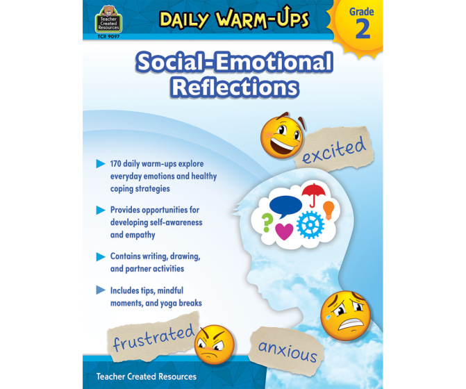 Daily Warm-Ups: Social-Emotional Reflections Workbook - 2nd Grade