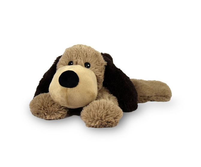 Warmies Lavender Scented Brown Dog