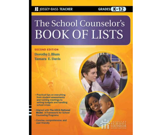 The School Counselor's Book of Lists (K-12)